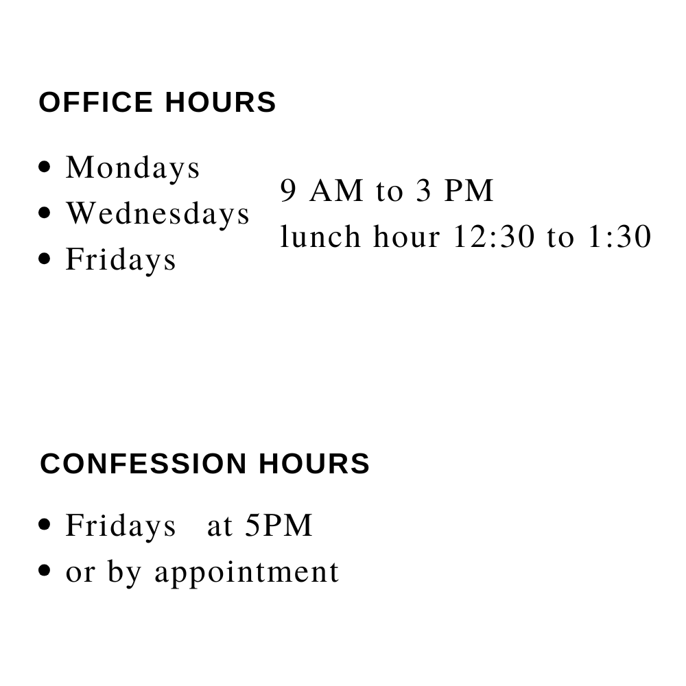 Hours and services